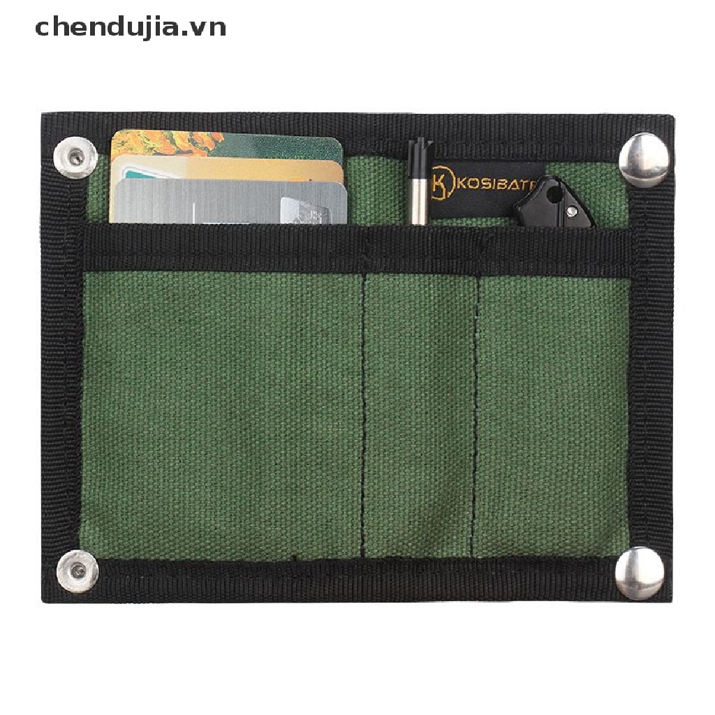 Ví đựng thẻ gấp gọn được sử dụng ngoài trời đa năng EDC