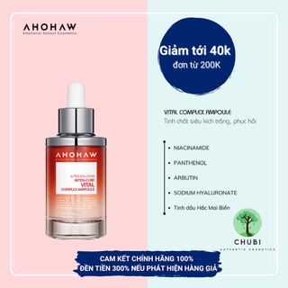 [Chiết 50ml] Tinh Chất Dưỡng Trắng Ahohaw  INTEN CURE PREMIUM COMPLEX AMPOULE