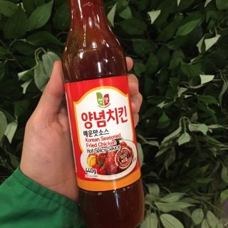 [Hàng có sẵn] Nước Sốt Vị Gà Cay Chungwoo 440 Gram - Nhập Khẩu Hàn Quốc