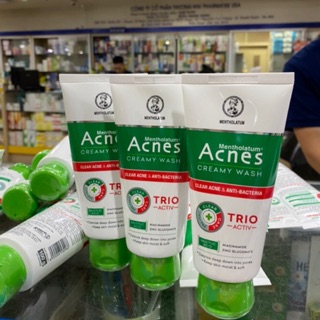 Sữa rửa mặt Acnes TRIO -ACTIV ngừa mụn 3S 100g( mẫu mới của dòng 3s)