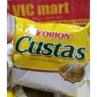 Lẻ 1 bánh custas kem trứng