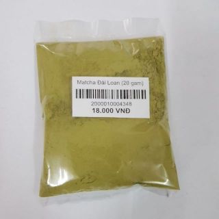 Bột trà xanh matcha Đài Loan 100g