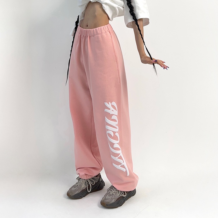 SUXI Quần ống rộng Lưng Cao Thời Trang Xuân Thu Cho Nữ