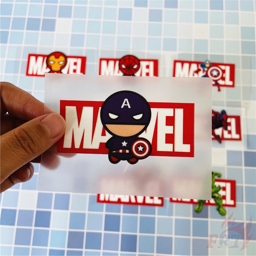 ◆ Miếng Dán Trang Trí Tường Hình Siêu Anh Hùng ◆ 1 Sticker Dán Ủi Với Thiết Kế Đẹp Mắt