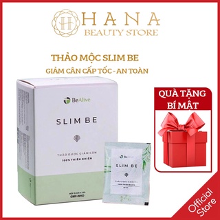 Giảm cân slim be của bealive trà thảo mộc giảm cân cấp tốc nhanh detox hiệu quả không phải thuốc giảm cân