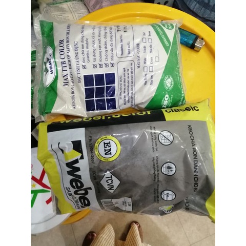 Keo Chà Ron Chà Mạch Weber - Chống Nứt Chống Thấm Bám Dính Cực Tốt - Nhập Khẩu
