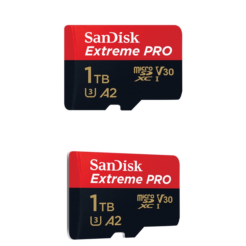 Thẻ Nhớ Micro SD SanDisk 512GB 1TB Extreme PRO U3 V30 A2 Tốc Độ Nhanh Đến 170MB / S TF Card 4K Micro Sdxc