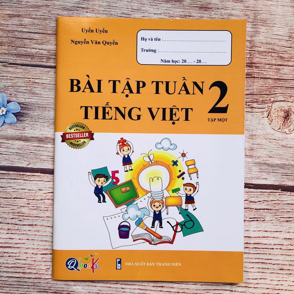 [ch712] [CHINH PHỤC LỚP 2] Combo bài tập tuần và đề kiểm tra toán tiếng việt 2 - cả năm (8 quyển) ch712