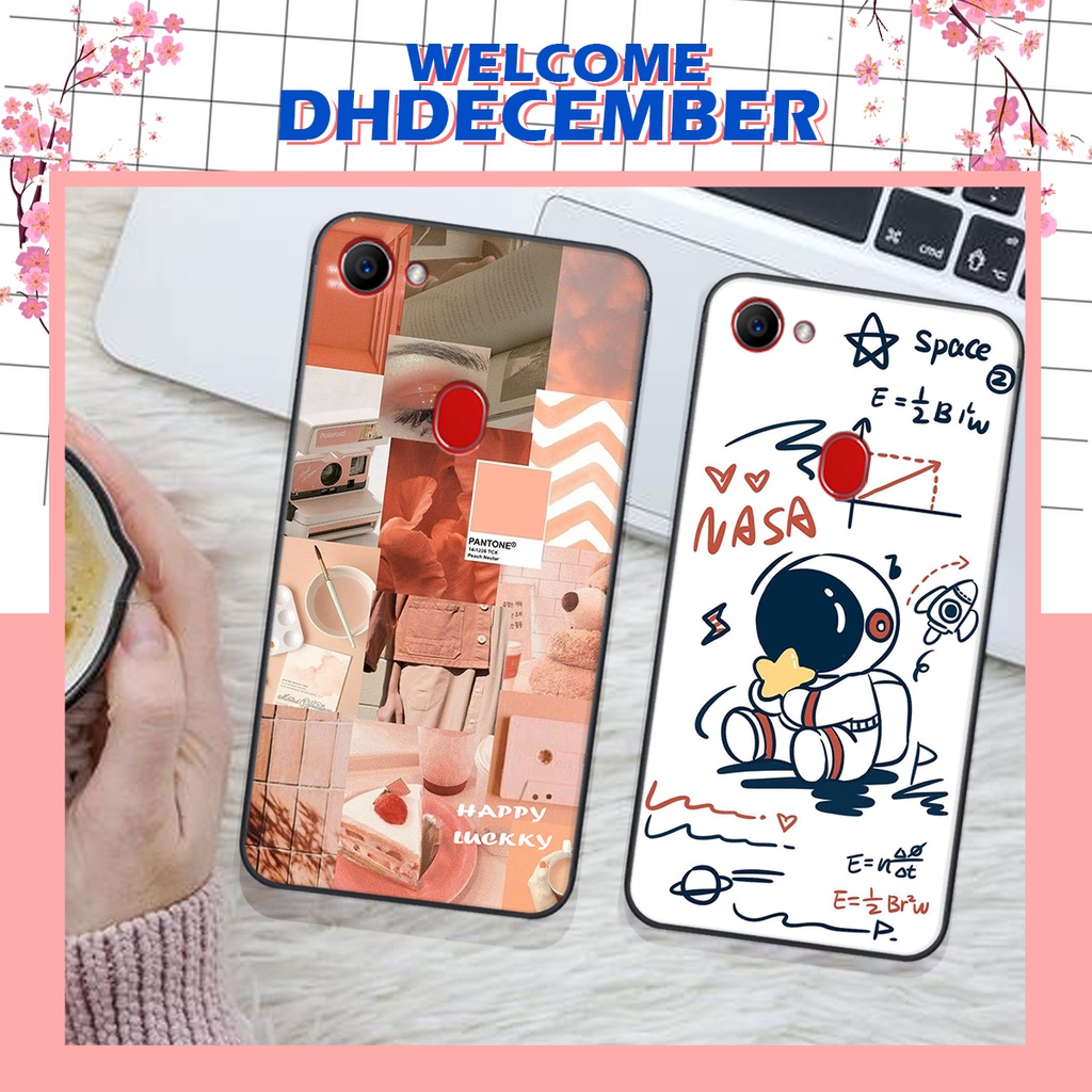 Ốp lưng Oppo F5 / F7 / F5 YOUTH in hình nice ,good luck happy ốp xinh viền dẻo đẹp chất