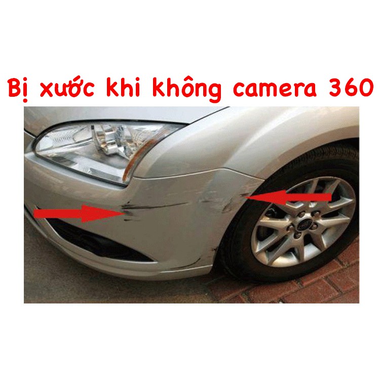 [BH 1 NĂM] Camera 360 Ô Tô xem 4 cam cùng lúc trên màn hình HD 7inch, BH 12 Tháng, đủ 4 camera trái, phải, trước, sau | BigBuy360 - bigbuy360.vn