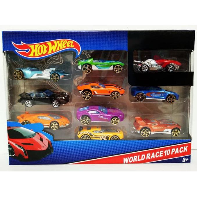 Bộ 10 Bánh Xe Đồ Chơi Hotwheels