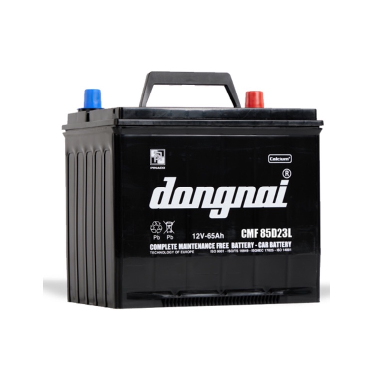Bình ắc quy 12v khô miễn bảo dưỡng đồng nai CMF 85D23L |12V - 65ah