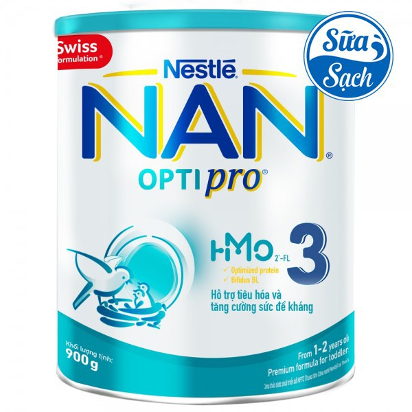[GIÁ TỐT] Sữa Bột Nestle NAN Optipro 3 1.7kg (Date mới) mẫu mới