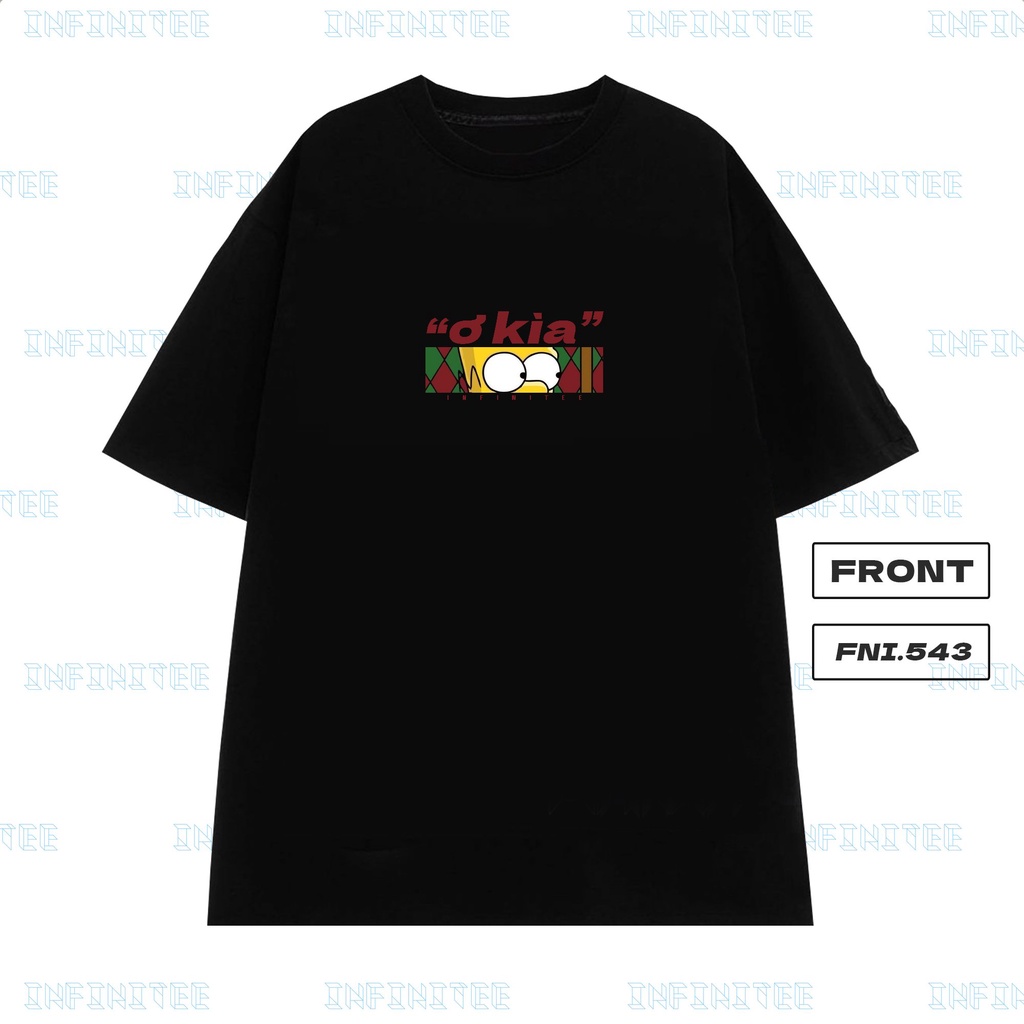 Áo thun INFINITEE Fni0543, thun Gildan 100% US Cotton - form rộng Unisex.