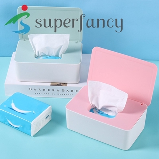 Hộp đựng khăn giấy ướt có nắp đậy đa dụng
