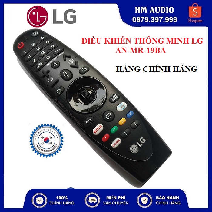 Điều khiển thông minh cho Tivi LG AN-MR19BA cho Tivi LG 2019,2018,2017