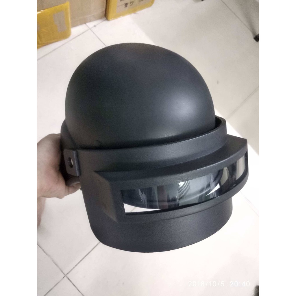 Mũ Pubg Level 3 Nguyên Bản Cao Cấp nhưa PVC cứng siêu bền