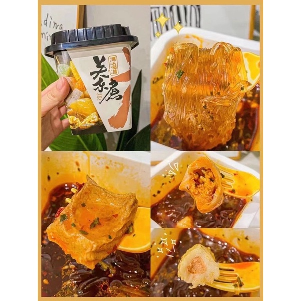 Miến hải sản Ăn liền-đồ ăn vặt trung hoa