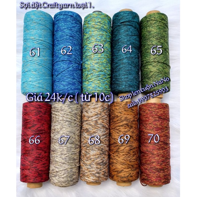 Sợi dệt cotton loại 1