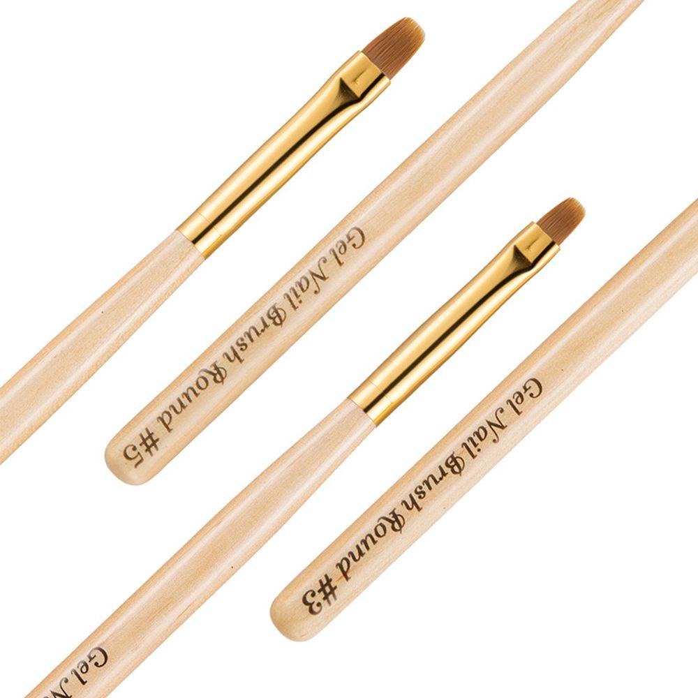 Set 1 Bút Trang Trí Móng Tay Nghệ Thuật Gel UV Lấp Lánh