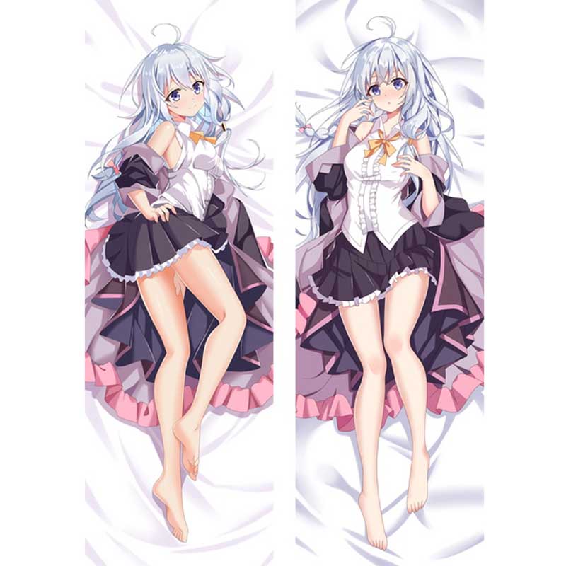 Vỏ Gối In Họa Tiết Hoạt Hình Wandering Witch The Journary of Elaina Dakimakura Otaku