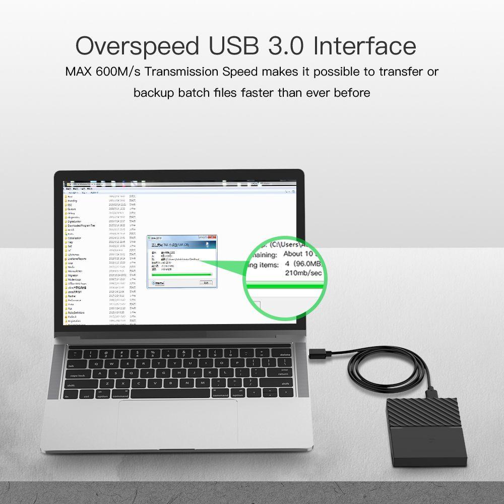 BTLIMER Dây Cáp Sạc Nhanh Ổ Cứng Ngoài USB 3.0 Sang Micro B Dành Cho Samsung Note 3 S5