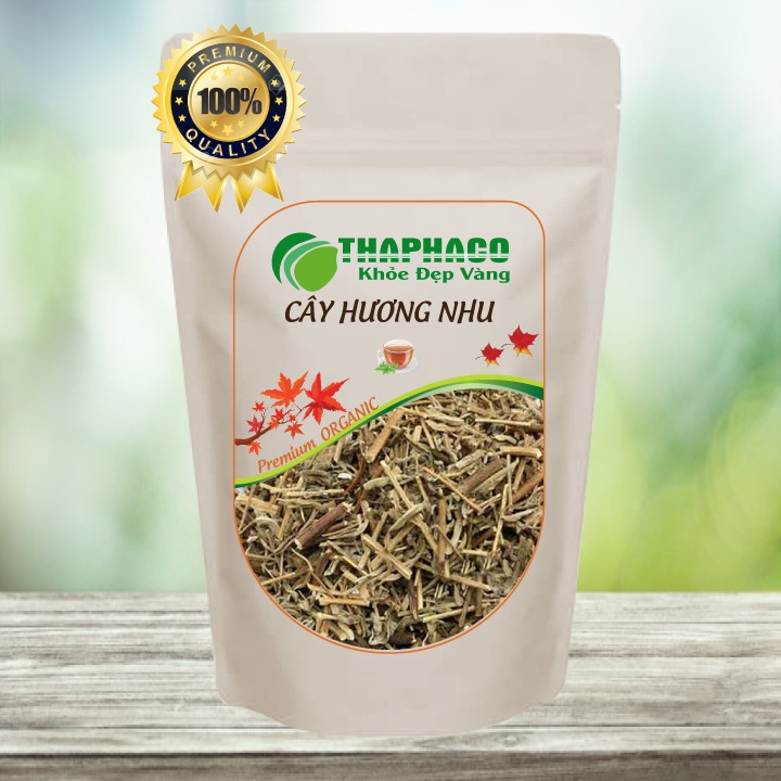 Hương Nhu Khô Nguyên Chất - Đóng Gói Túi Zip Thaphaco - Hàng Loại 1