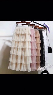 Chân váy 6 tầng