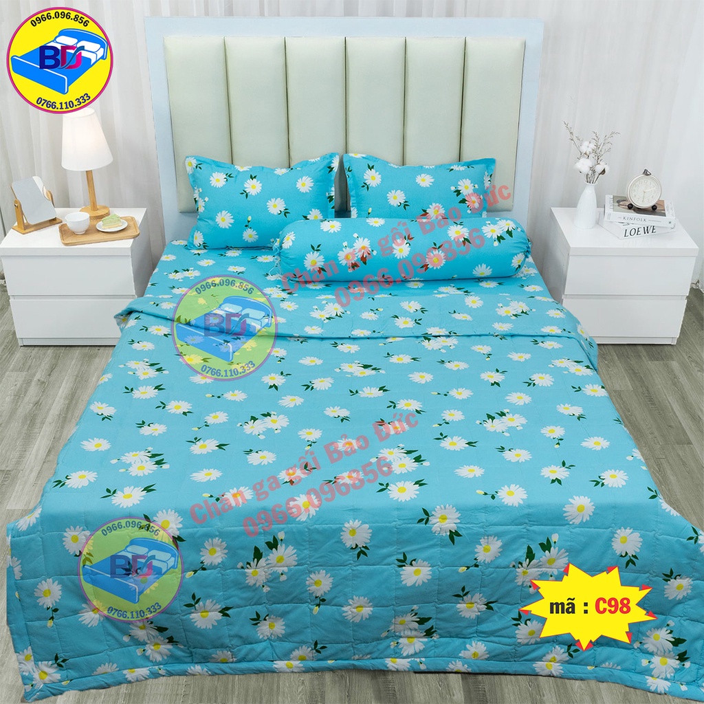 [XẢ RẺ VÔ ĐỊCH]Ga giường cotton poly, bo chun miễn phí 1m2/1m4/1m6/1m8