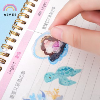 Hình dán DIY trang trí Sticker dán tủ, sổ, nhật kí