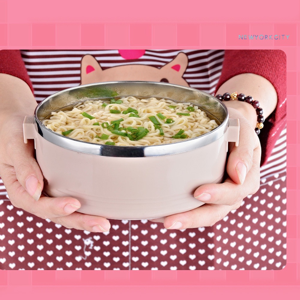 Hộp Đựng Thức Ăn Trưa Cách Nhiệt Bằng Thép Không Gỉ