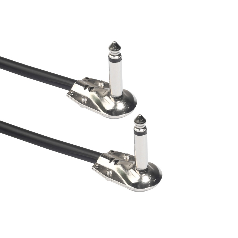 Dây Cáp Đàn Guitar 6 Inch TS 1 / 4 &quot;Góc Phải TS 1 / 4&quot;