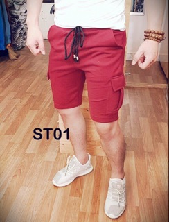 Quần short nam túi hộp