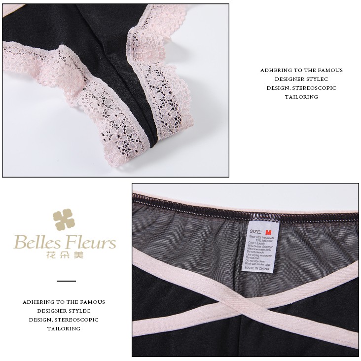 (Thanh lý) Quần Lọt Khe Viền Ren Cao Cấp P199