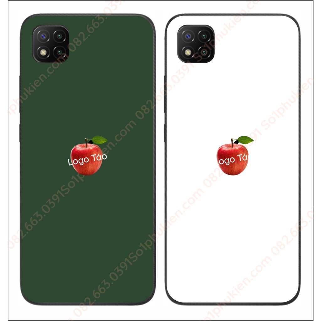 Ốp lưng ép kính giả iphone Xiaomi redmi 9C/ 9C NFC/ Poco C3