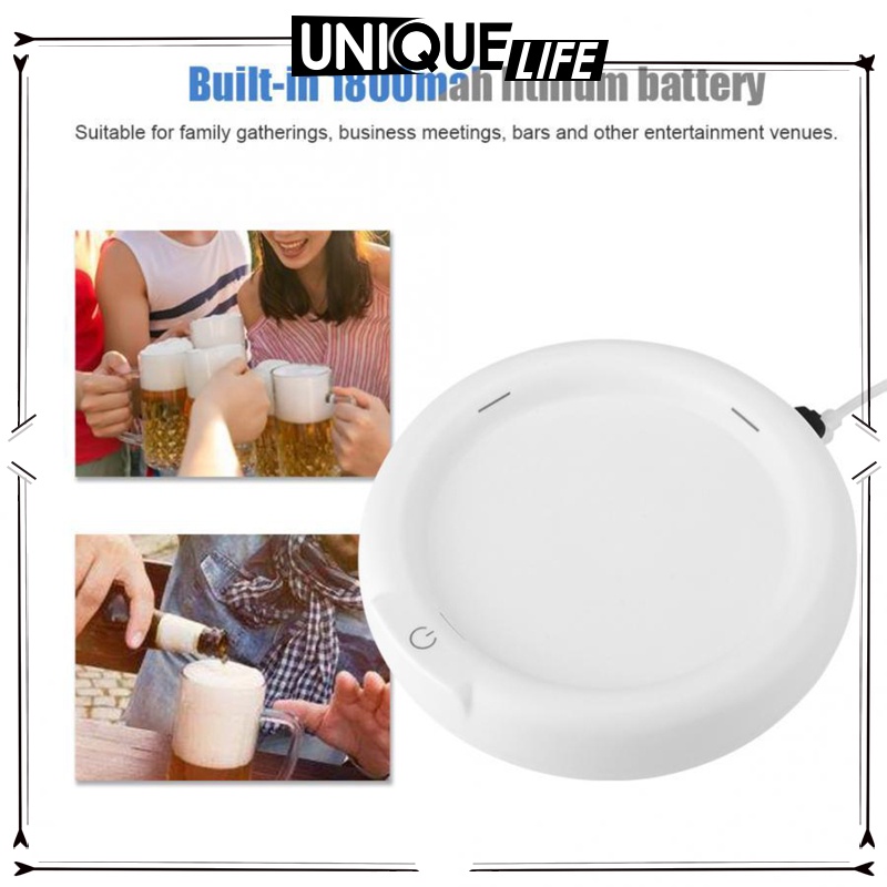 Máy Tạo Bọt Bia Siêu Âm Shiwaki4 110KHZ 1800mah Tiện Dụng