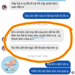 10 LÓT TÃ VẢI KHÁNG KHUẨN Bỉm Tã Vải CHỐNG TRÀN CHỐNG HĂM Babu Nature