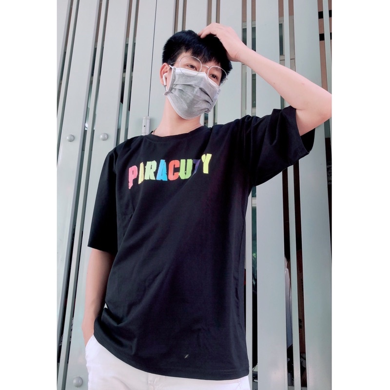 Áo thun nam nữ Unisex PARACUTY 7 sắc màu P08 chất liệu cotton 100%, co giãn 4 chiều, dày dặn, form rộng tay lỡ | BigBuy360 - bigbuy360.vn