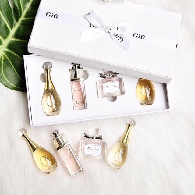 ❤️ chính hãng ❤️ Set Nước Hoa Dior 4 Chai (Hộp trắng)