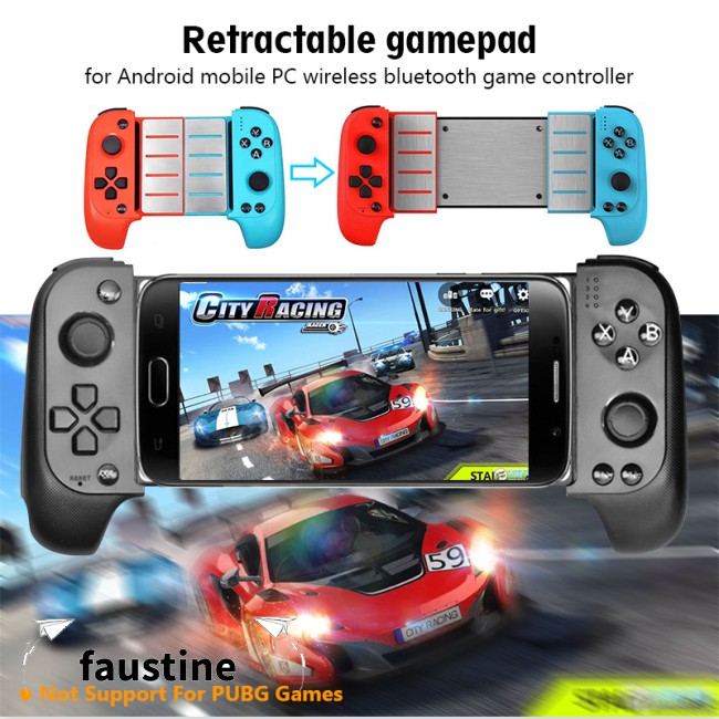 Wireless Bluetooth Game Controller Telescopic Gamepad Joystick for Samsung Xiaomi Huawei Android Phone PC