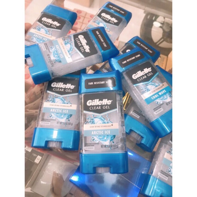 Lăn khử mùi dạng Gel Gillette Endurance Cool ware clean