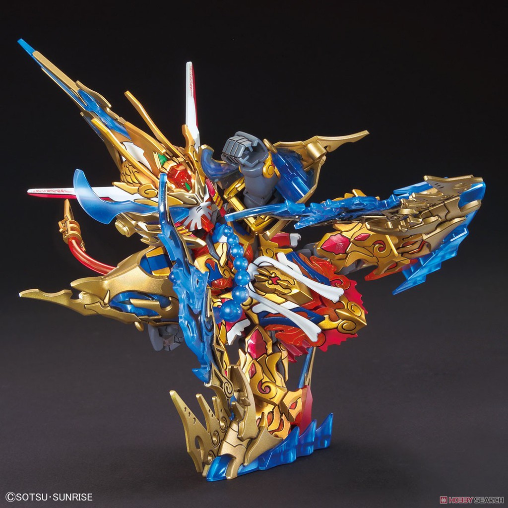 Mô Hình Gundam Bandai SDW Heroes 09 Wukong Impulse Gundam DX Set SD Gundam World Heroes [GDB] [BSD]