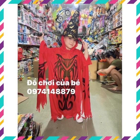 Áo choàng Ma Cà rồng hía trang lễ hội Halloween 90-120cm