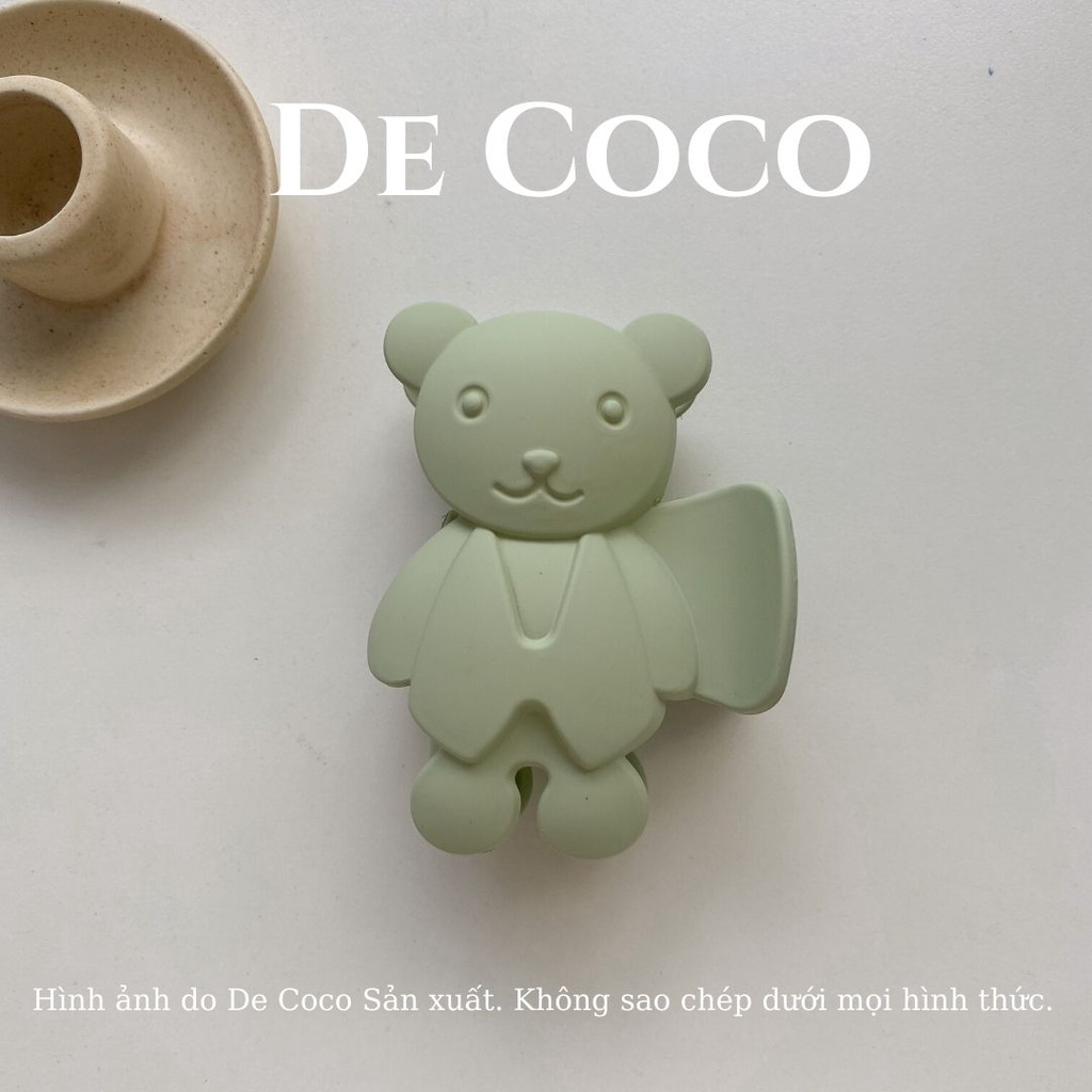 Kẹp càng cua, kẹp tóc gấu bear De Coco