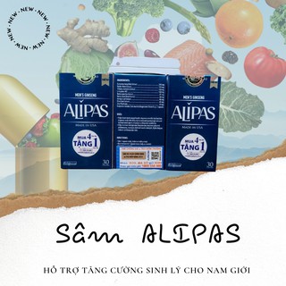 (Chính Hãng) SÂM ALIPAS Hỗ Trợ Cải Thiện Và Tăng Cường Sinh Lý Nam