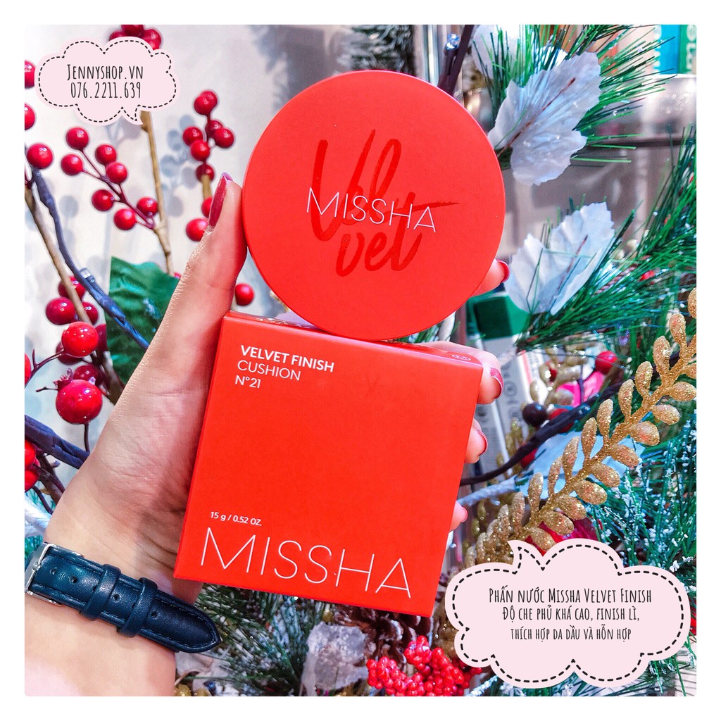 Phấn Nước Missha Velvet Finish Cushion SPF50 PA+++ | BigBuy360 - bigbuy360.vn