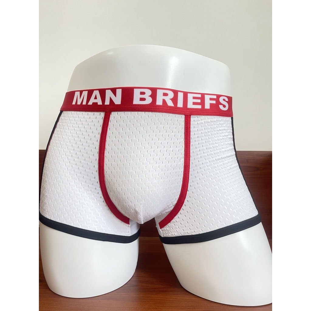 Quần sịp đùi nam, quần lót đùi nam thông hơi thun lạnh cao cấp MAN nam tính  - 𝑴𝒆𝒏𝒍𝒚 𝑺𝒉𝒐𝒑