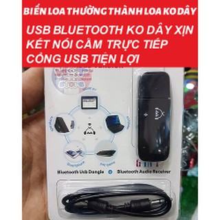 Usb bluetooth chuyển loa thường thành bluetooth