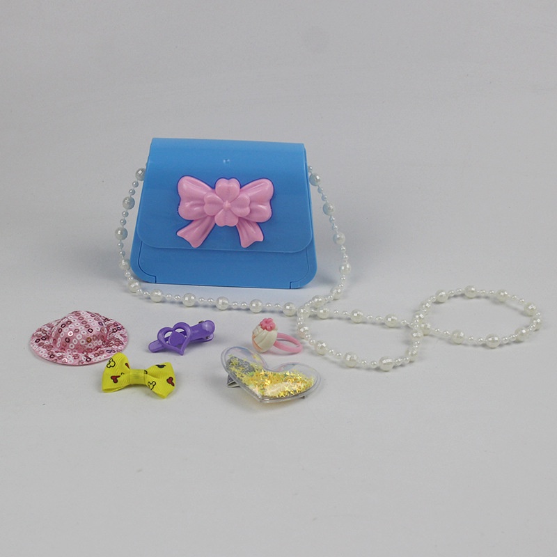 Phụ kiện búp bê túi xách hạt cườm cho búp bê barbie ANDATOY AD921
