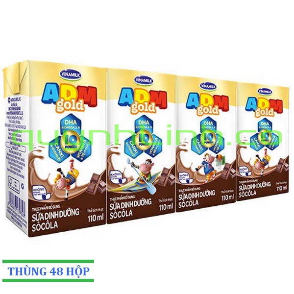 Sữa Vinamilk ADM Gold 110ml: Thùng MỚI